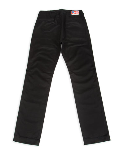 The Real McCoy's Blue Seal Chinos - Black - Standard & Strange