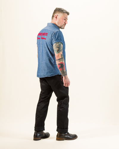 The Real McCoy's Blue Seal Chinos - Black - Standard & Strange