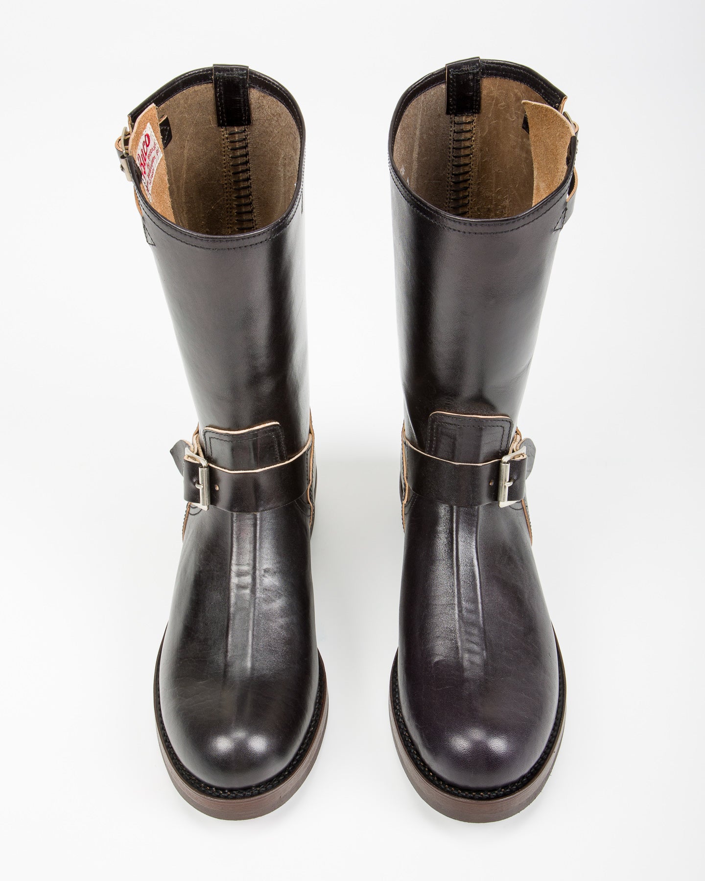 The Real McCoy's Buco Engineer Boots - Buttock – Standard & Strange