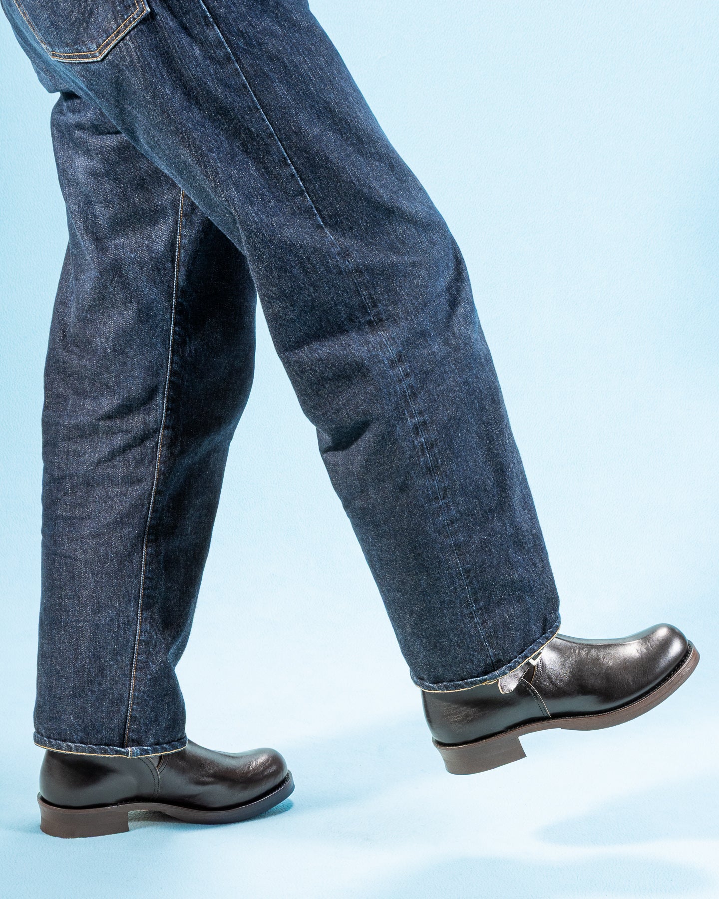 The Real McCoy's Buco Engineer Boots - Buttock – Standard & Strange