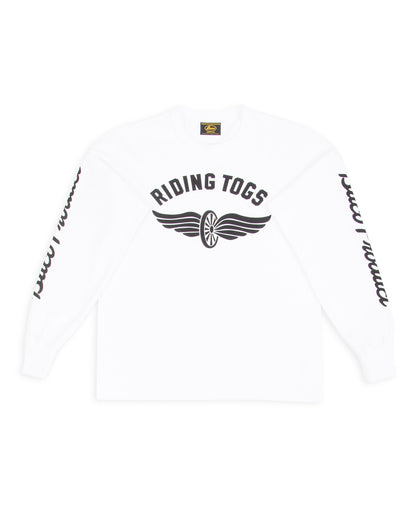 Buco L/S Tee / Riding Togs - White