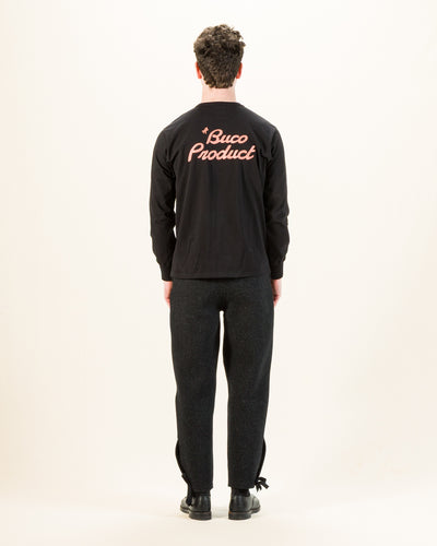 Buco L/S Tee /LOOK AT HOW BUCO DID IT! - Black