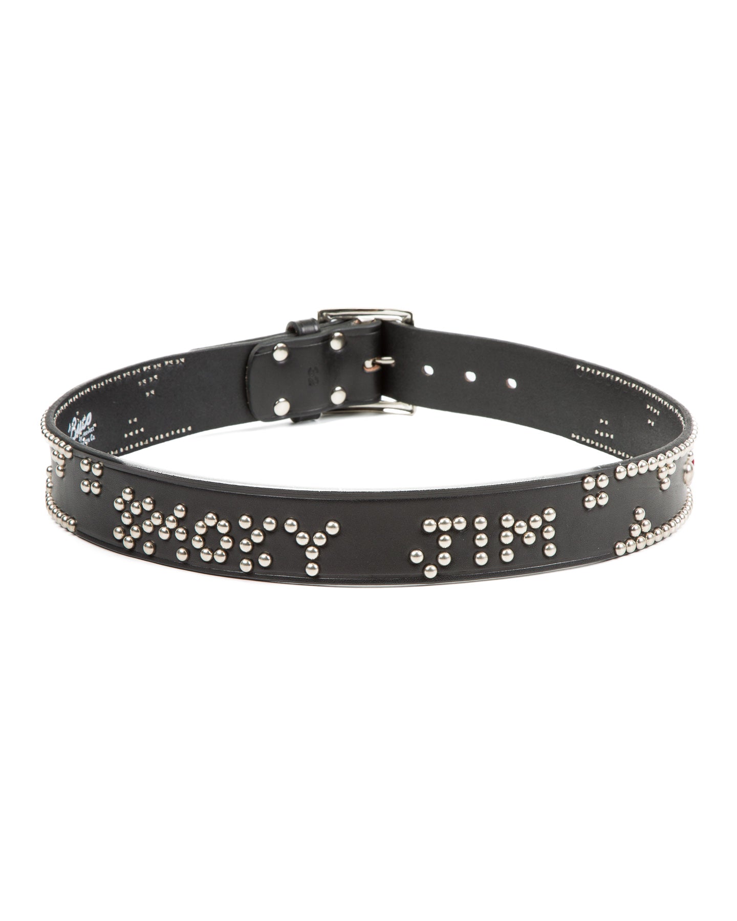 The Real McCoy's Buco Motorcycle Belt / Smoky Jim - Black - Standard & Strange