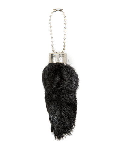 The Real McCoy's Buco Rabbit Foot Key Chain - Black - Standard & Strange