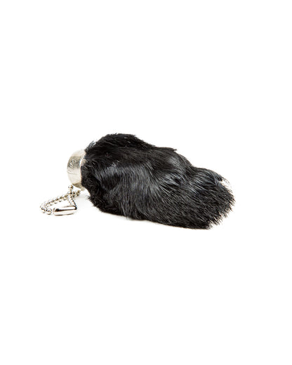 The Real McCoy's Buco Rabbit Foot Key Chain - Black - Standard & Strange