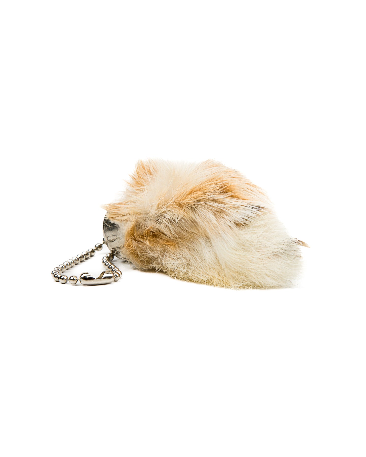 The Real McCoy's Buco Rabbit Foot Key Chain - White - Standard & Strange