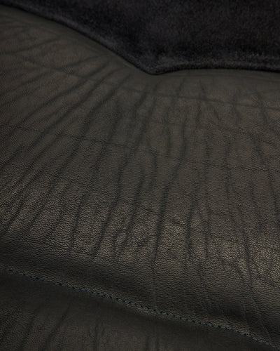 The Real McCoy's Deerskin Down Vest (221 Model) - Black - Standard & Strange