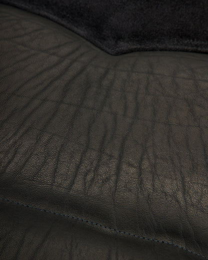 The Real McCoy's Deerskin Down Vest (221 Model) - Black - Standard & Strange