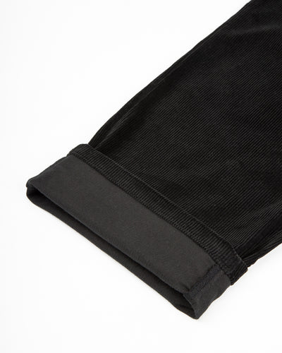 The Real McCoy's Double-Pleat Corduroy Trousers - Black - Standard & Strange