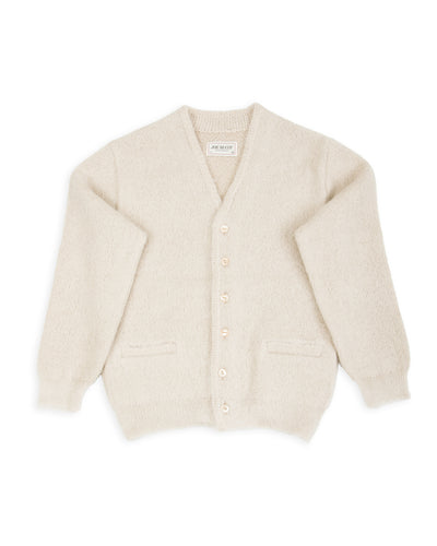 The Real McCoy's Joe McCoy Mohair Cardigan - Beige - Standard & Strange
