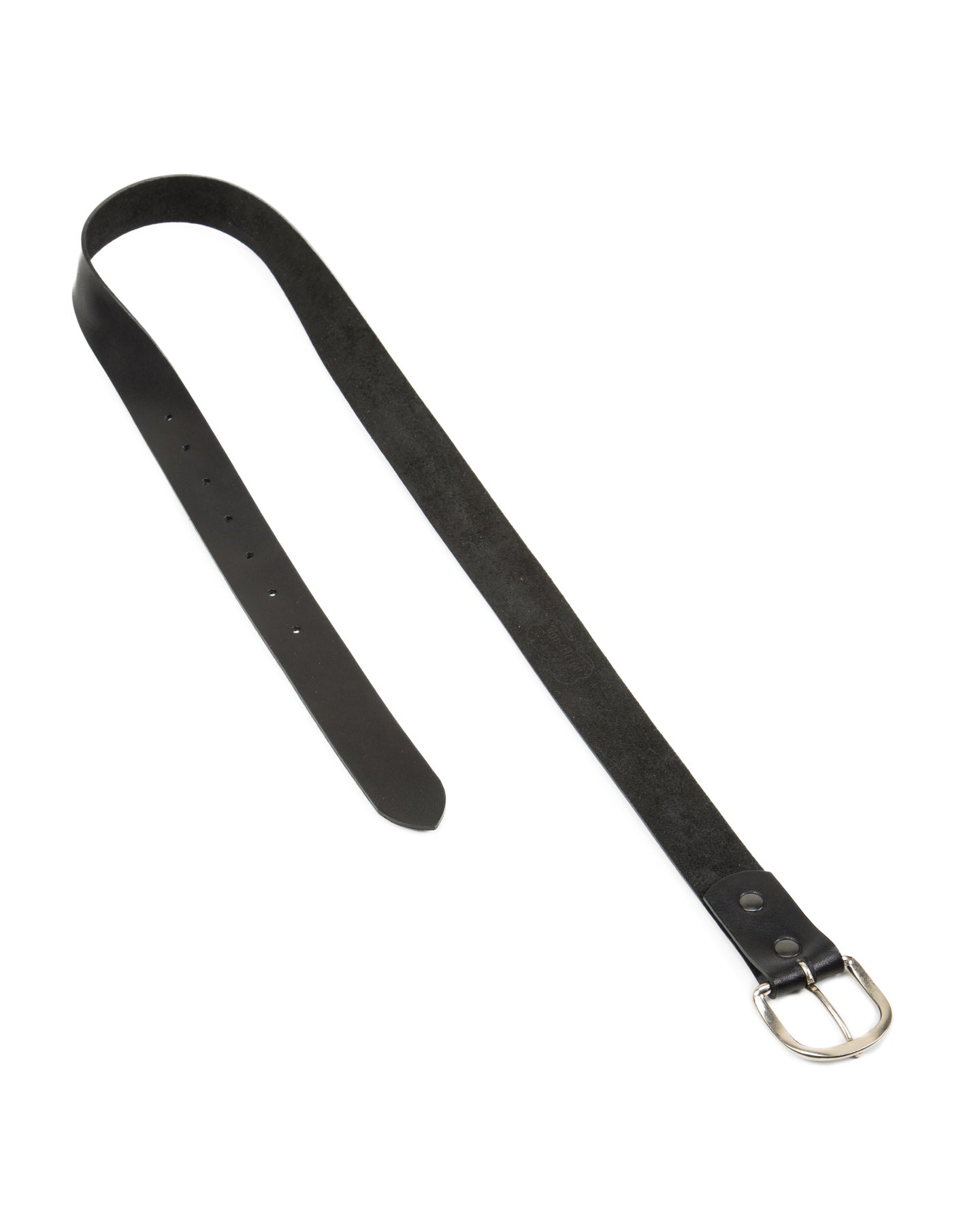 The Real McCoy's Joe McCoy Narrow Width Belt - Black - Standard & Strange