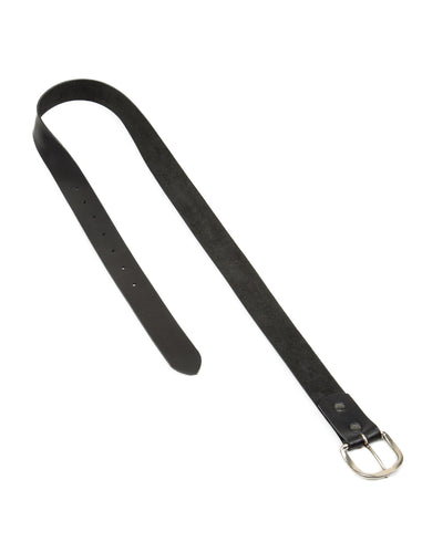 The Real McCoy's Joe McCoy Narrow Width Belt - Black - Standard & Strange