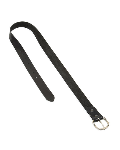 The Real McCoy's Joe McCoy Narrow Width Belt - Black - Standard & Strange