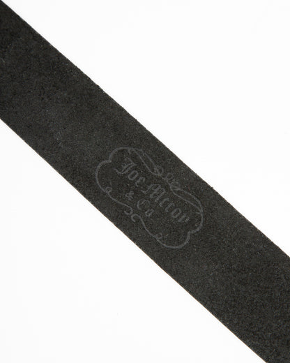The Real McCoy's Joe McCoy Narrow Width Belt - Black - Standard & Strange