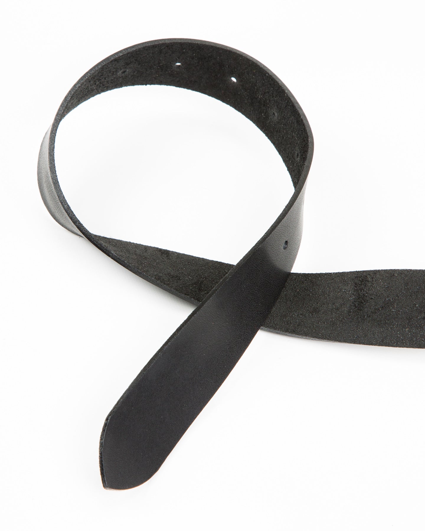 The Real McCoy's Joe McCoy Narrow Width Belt - Black - Standard & Strange