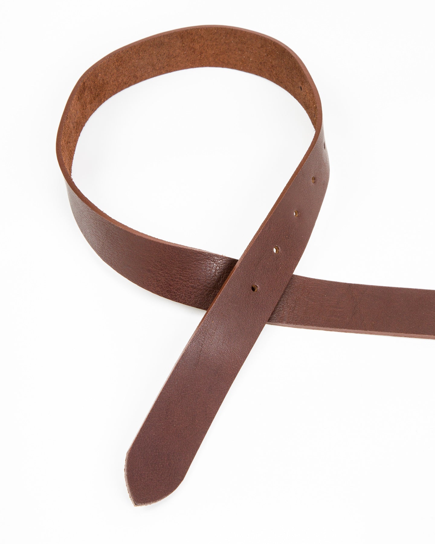 The Real McCoy's Joe McCoy Narrow Width Belt - Brown - Standard & Strange