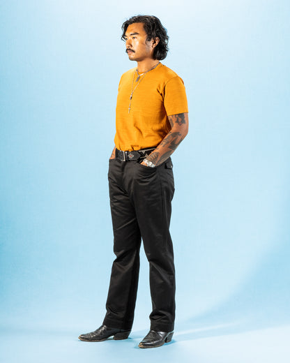 The Real McCoy's Loopwheeled Athletic Tee - Mustard - Standard & Strange