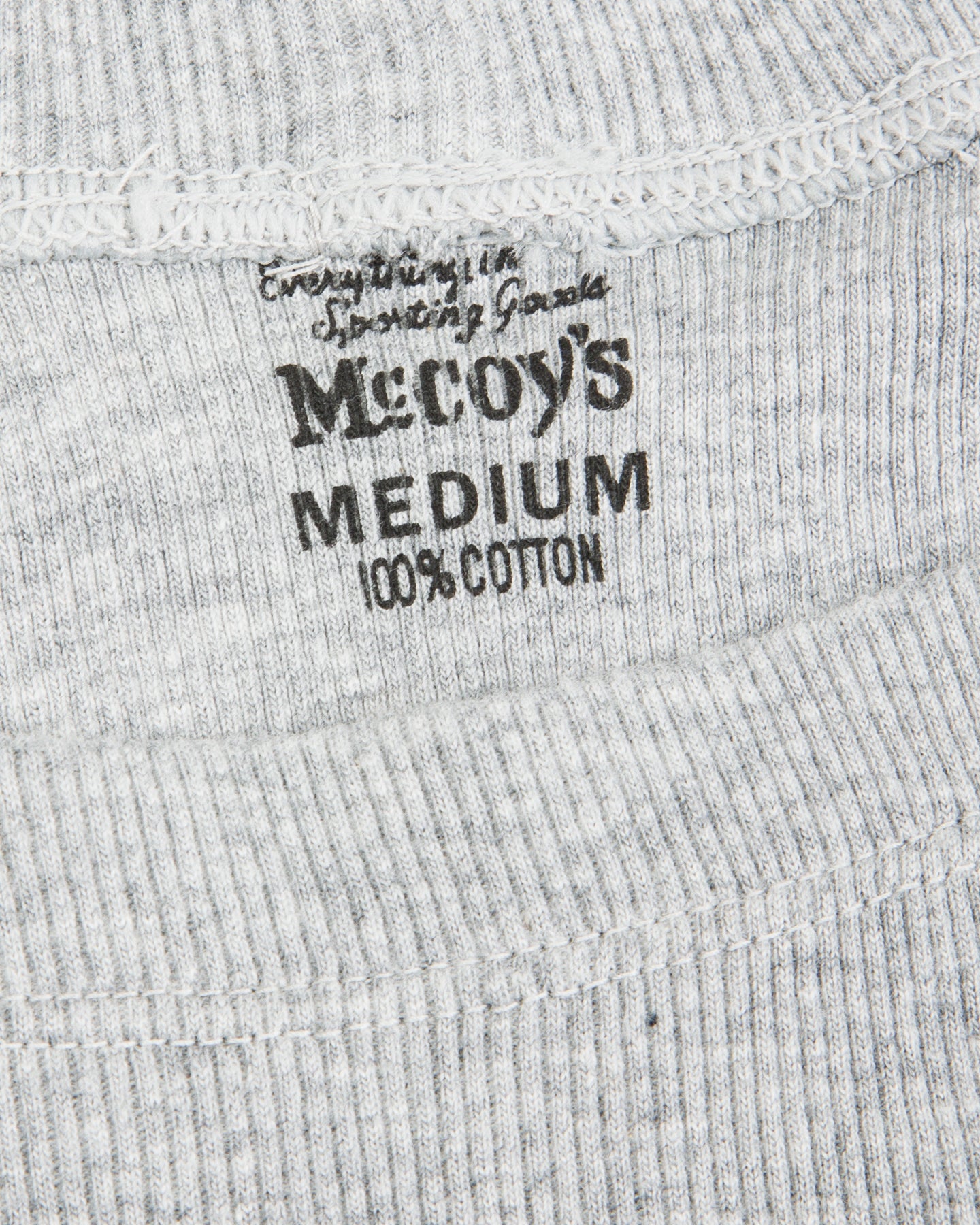 The Real McCoy's McCoy's 2 PCS PACK Athletic Underwear - Gray - Standard & Strange