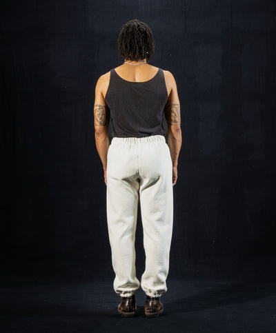 The Real McCoy's 10 oz. Loopwheel Sweatpants - Milk - Standard & Strange