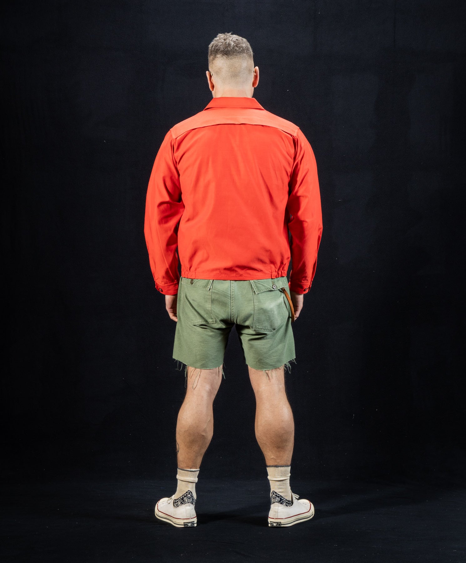 The Real McCoy's All-Weather Swing Jacket - Red - Standard & Strange