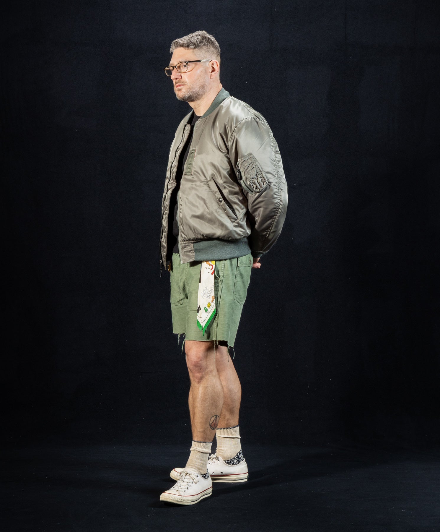 The Real McCoy's Type MA-1 REAL McCOY MFG. CO. - Sage Green - Standard & Strange