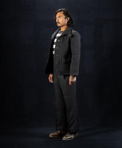 The Real McCoy's U.S. Navy Submarine Jacket - Charcoal - Standard & Strange