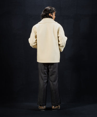 The Real McCoy's WWII British Fearnought Duffle Coat, ARP - Ecru - Standard & Strange