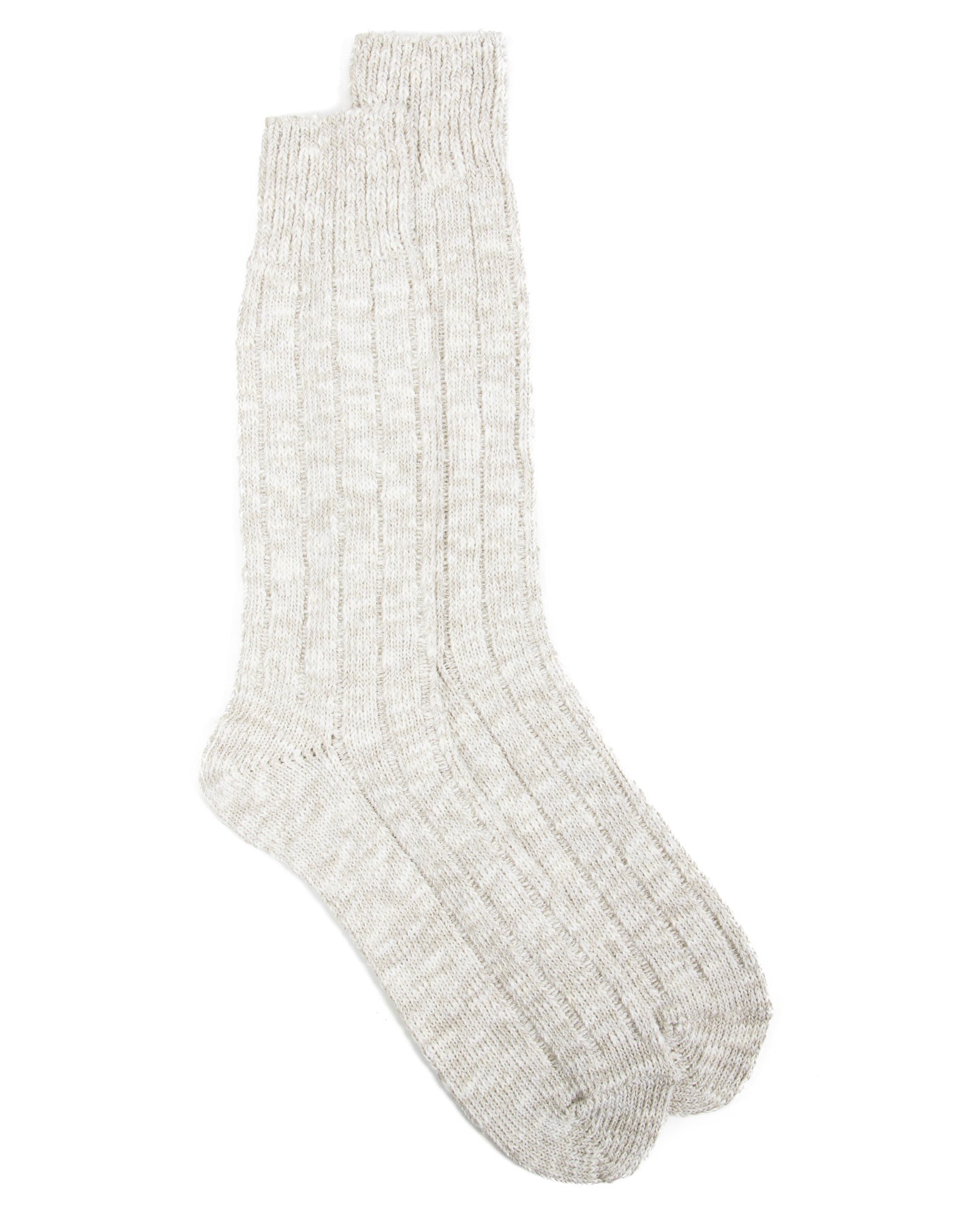 The Real McCoy's Outdoor Socks 'Camp' - Snow Gray - Standard & Strange