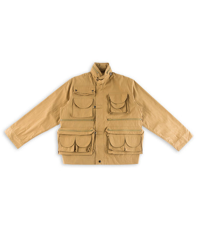 The Real McCoy's Photographer Utility Jacket - Beige - Standard & Strange