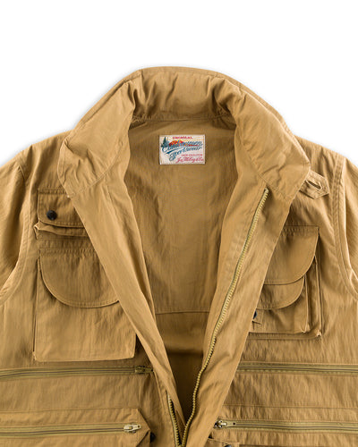 The Real McCoy's Photographer Utility Jacket - Beige - Standard & Strange