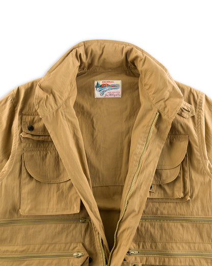 The Real McCoy's Photographer Utility Jacket - Beige - Standard & Strange
