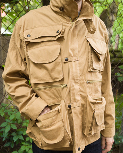 The Real McCoy's Photographer Utility Jacket - Beige - Standard & Strange