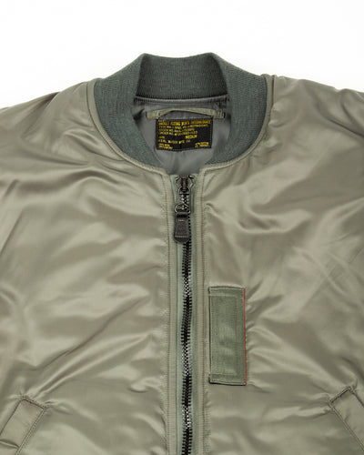 The Real McCoy's Type MA-1 REAL McCOY MFG. CO. - Sage Green - Standard & Strange