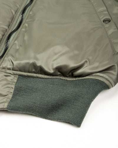 The Real McCoy's Type MA-1 REAL McCOY MFG. CO. - Sage Green - Standard & Strange