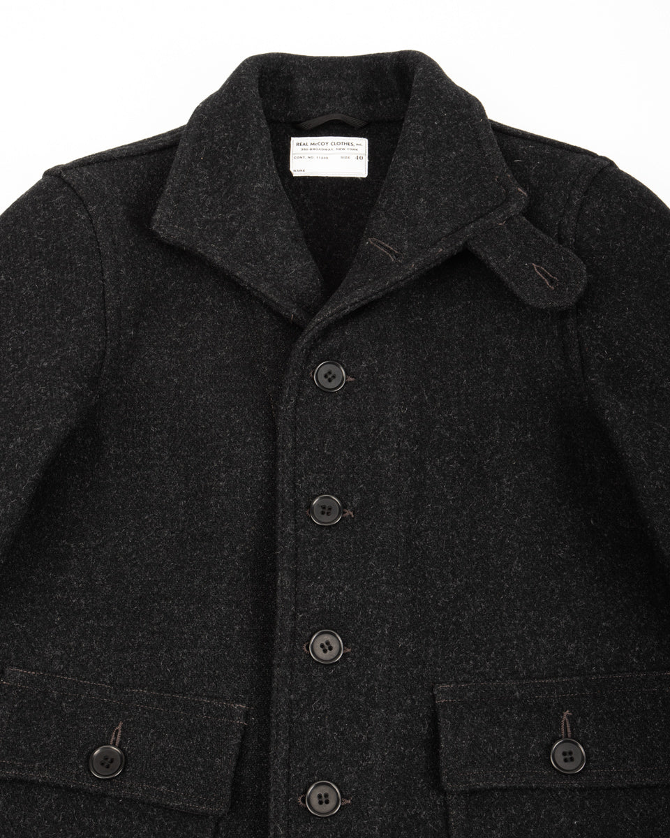 The Real McCoy's U.S. Navy Submarine Jacket - Charcoal - Standard & Strange