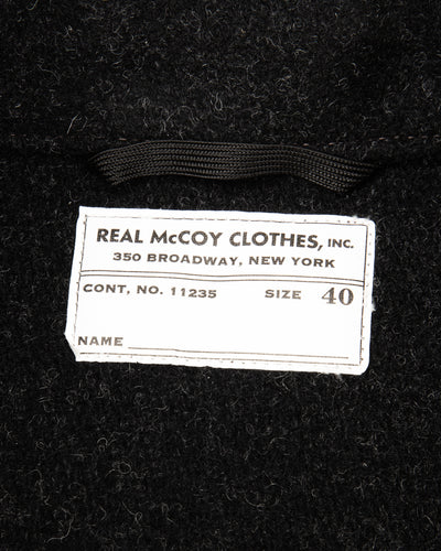 The Real McCoy's U.S. Navy Submarine Jacket - Charcoal - Standard & Strange