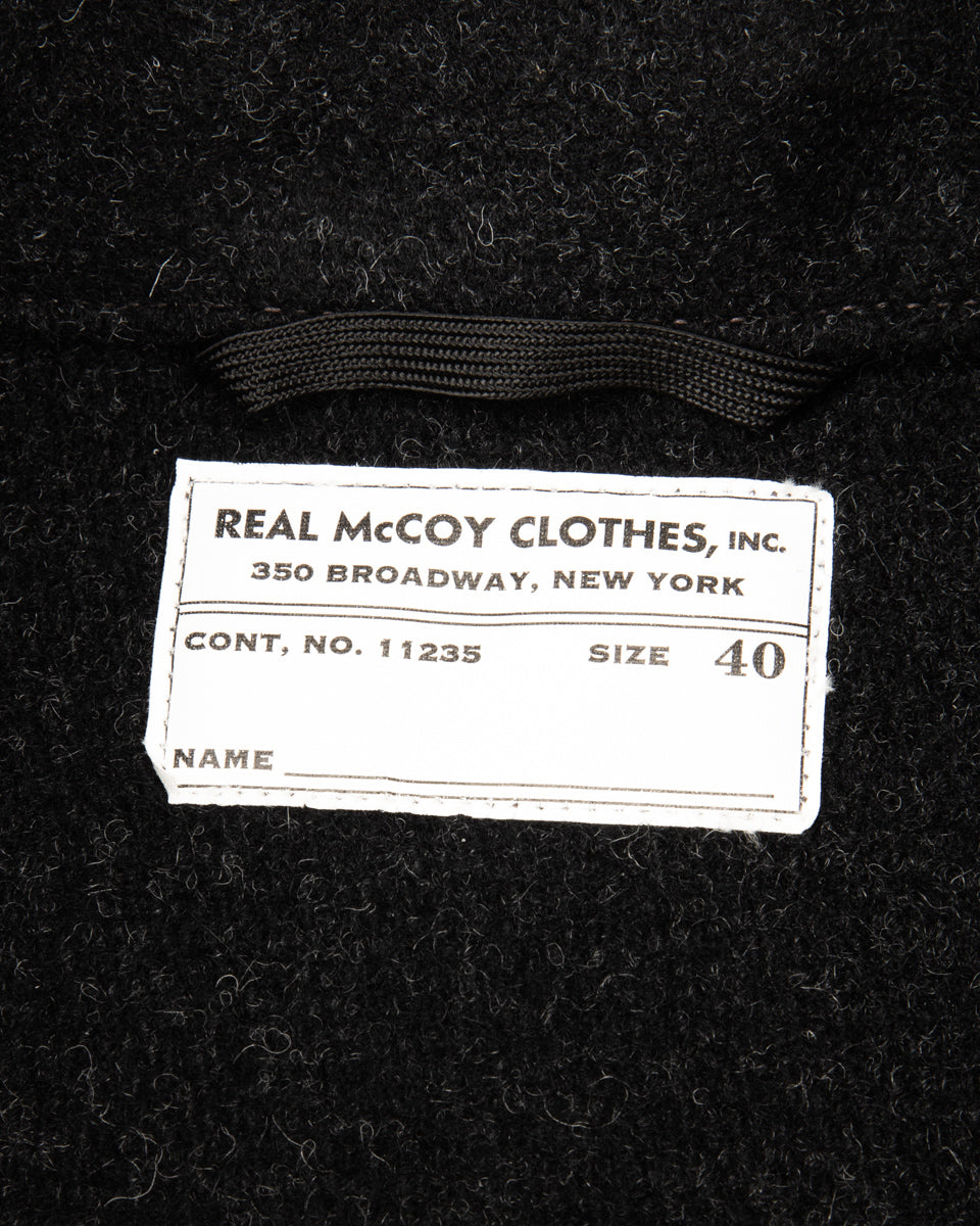 The Real McCoy's U.S. Navy Submarine Jacket - Charcoal - Standard & Strange