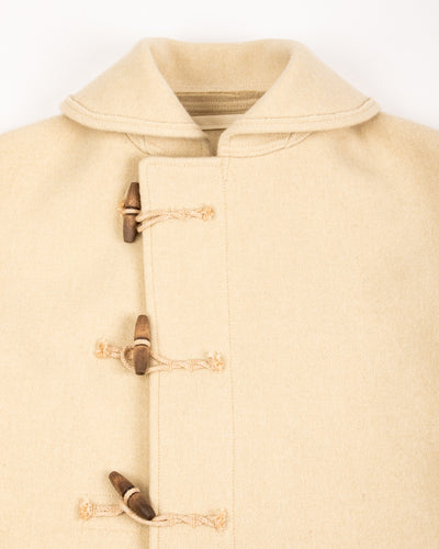 The Real McCoy's WWII British Fearnought Duffle Coat, ARP - Ecru - Standard & Strange