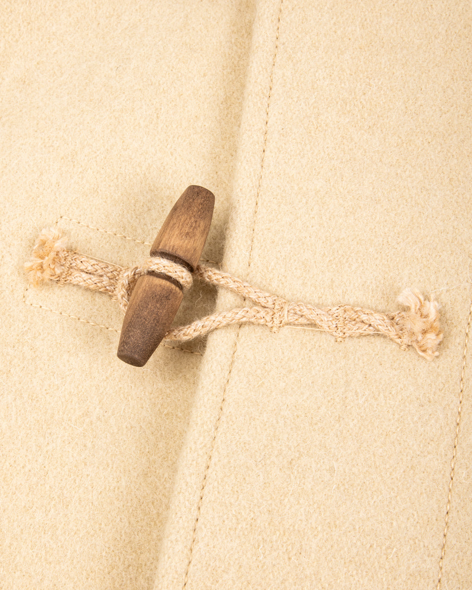 The Real McCoy's WWII British Fearnought Duffle Coat, ARP - Ecru - Standard & Strange