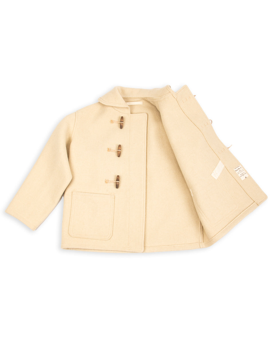 WWII British Fearnought Duffle Coat, ARP - Ecru – Standard & Strange