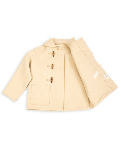 The Real McCoy's WWII British Fearnought Duffle Coat, ARP - Ecru - Standard & Strange