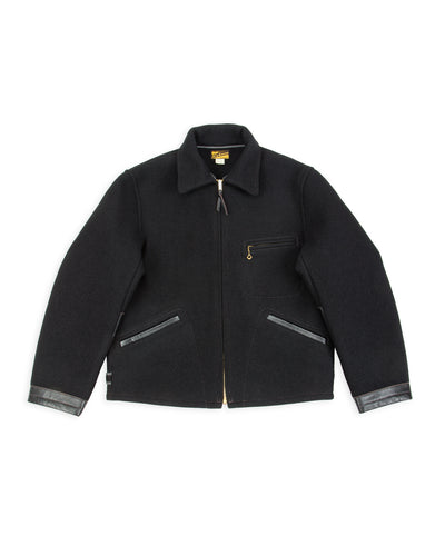 The Real McCoy's Wool Field Sports Jacket - Black - Standard & Strange
