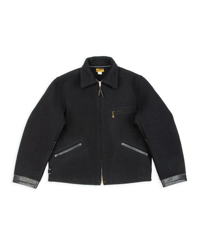 The Real McCoy's Wool Field Sports Jacket - Black - Standard & Strange