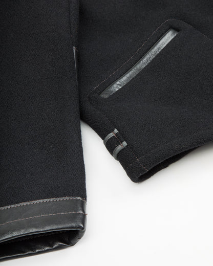 The Real McCoy's Wool Field Sports Jacket - Black - Standard & Strange