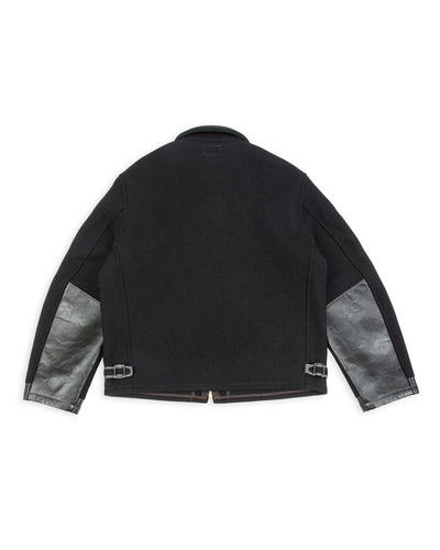 The Real McCoy's Wool Field Sports Jacket - Black - Standard & Strange