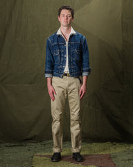 The Real McCoy's Blue Seal Chinos - Beige - Standard & Strange