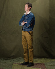 The Real McCoy's Blue Seal Chinos - Overdyed Khaki - Standard & Strange