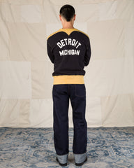 The Real McCoy's Buco Two-Tone Sweatshirt / Buco - Black/Corn - Standard & Strange