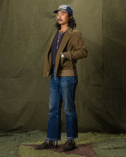 The Real McCoy's C.C.C. Wool Jacket - Olive - Standard & Strange