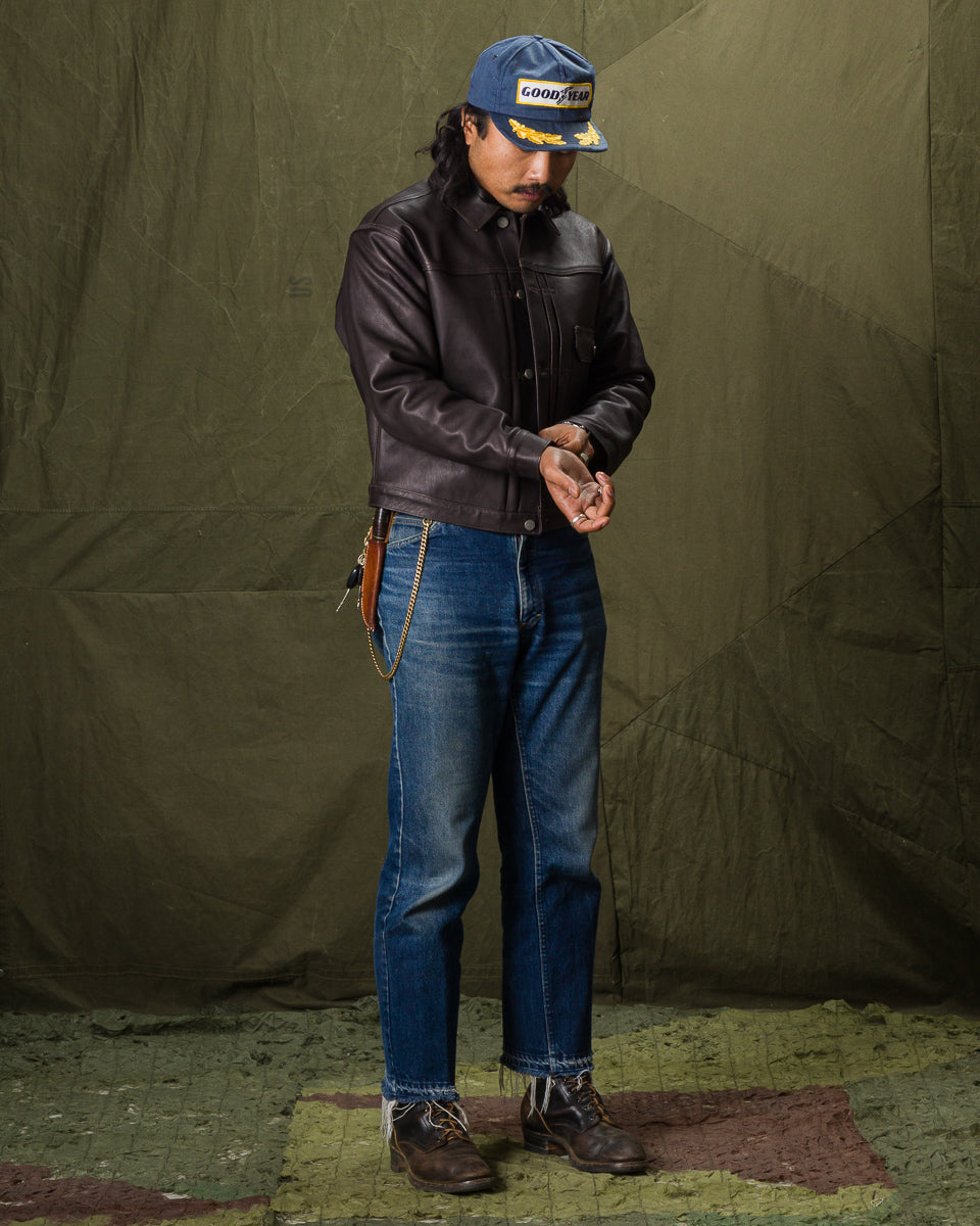 The Real McCoy's Type I Leather Jacket - Black - Standard & Strange